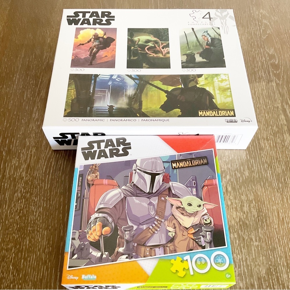 Star Wars Mandalorian Puzzles New Lot 5